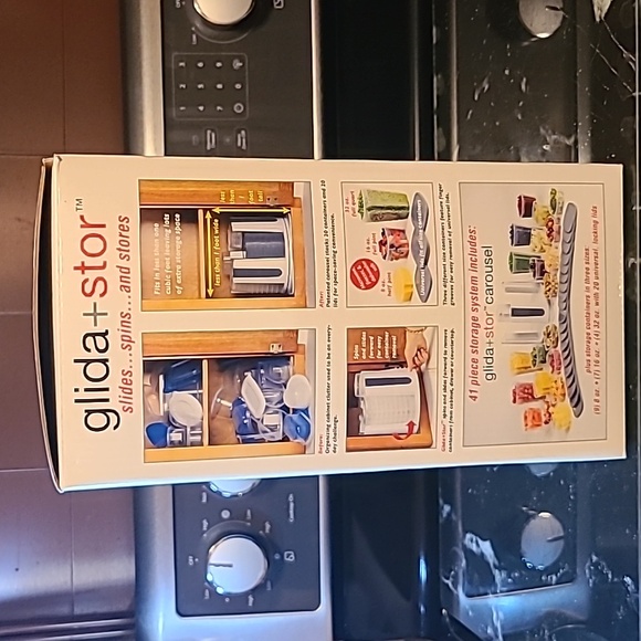 Gilda+stor Compact Space Saving Storage System 41 piece Container Set & Carousel - Picture 6 of 14